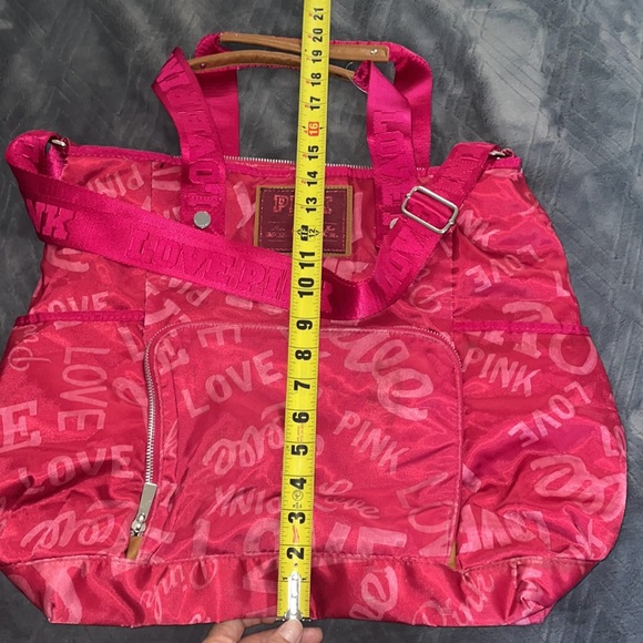 Victoria’s Secret Pink Zip Up Tote Bag - Picture 3 of 7